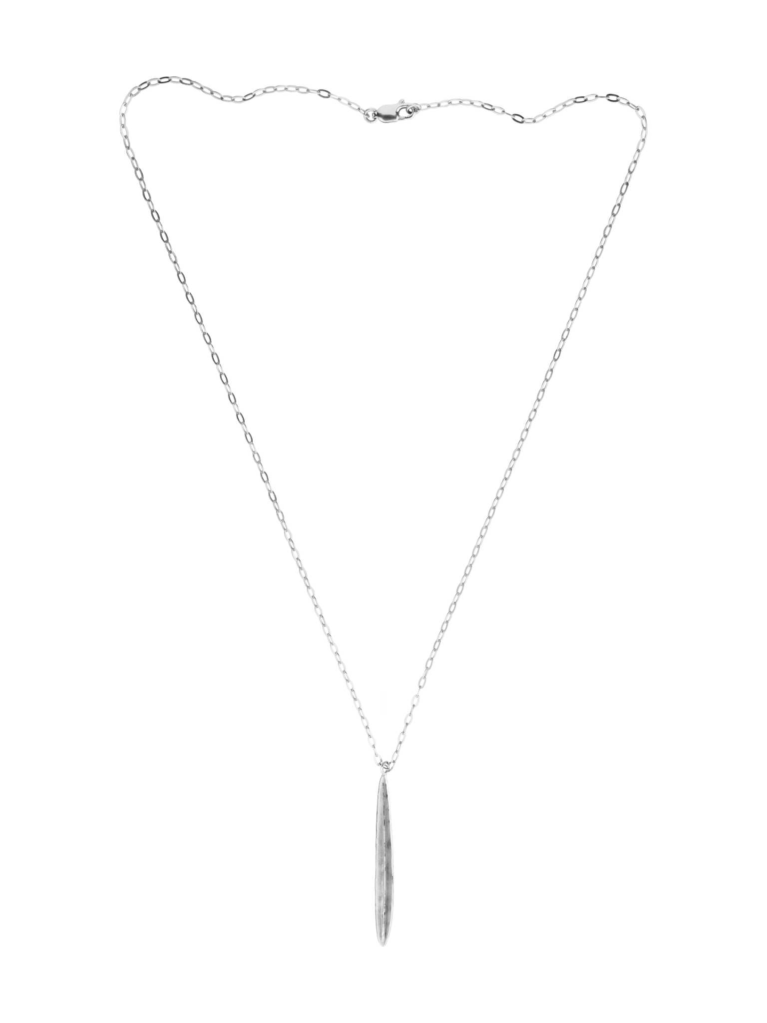 Blade of grass necklace